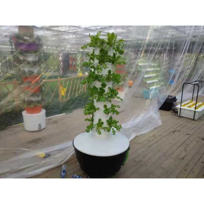 Großhandel Fabrikpreis Hydroponisches Anbausystem Turm mit LED-Anbaulicht Garten Aeroponik System