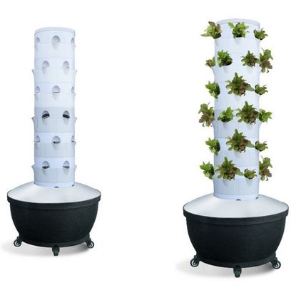 Zuhause Garten vertikal wachsen Kit Turm Garten Aeroponics System DIY Aeroponic Hydroponics Anbausysteme