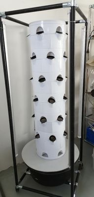 Vertikales hydroponisches Anbausystem für Gemüse und Erdbeeren mit Regal