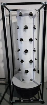 Hydroponisches System Aeroponischer TurmGarden rotierende Hydroponik für Blattgemüse