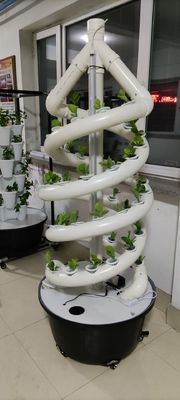 Doppel-Helix-Hydroponisches Vertikal-Hydroponisches Anbausystem für den Innengarten